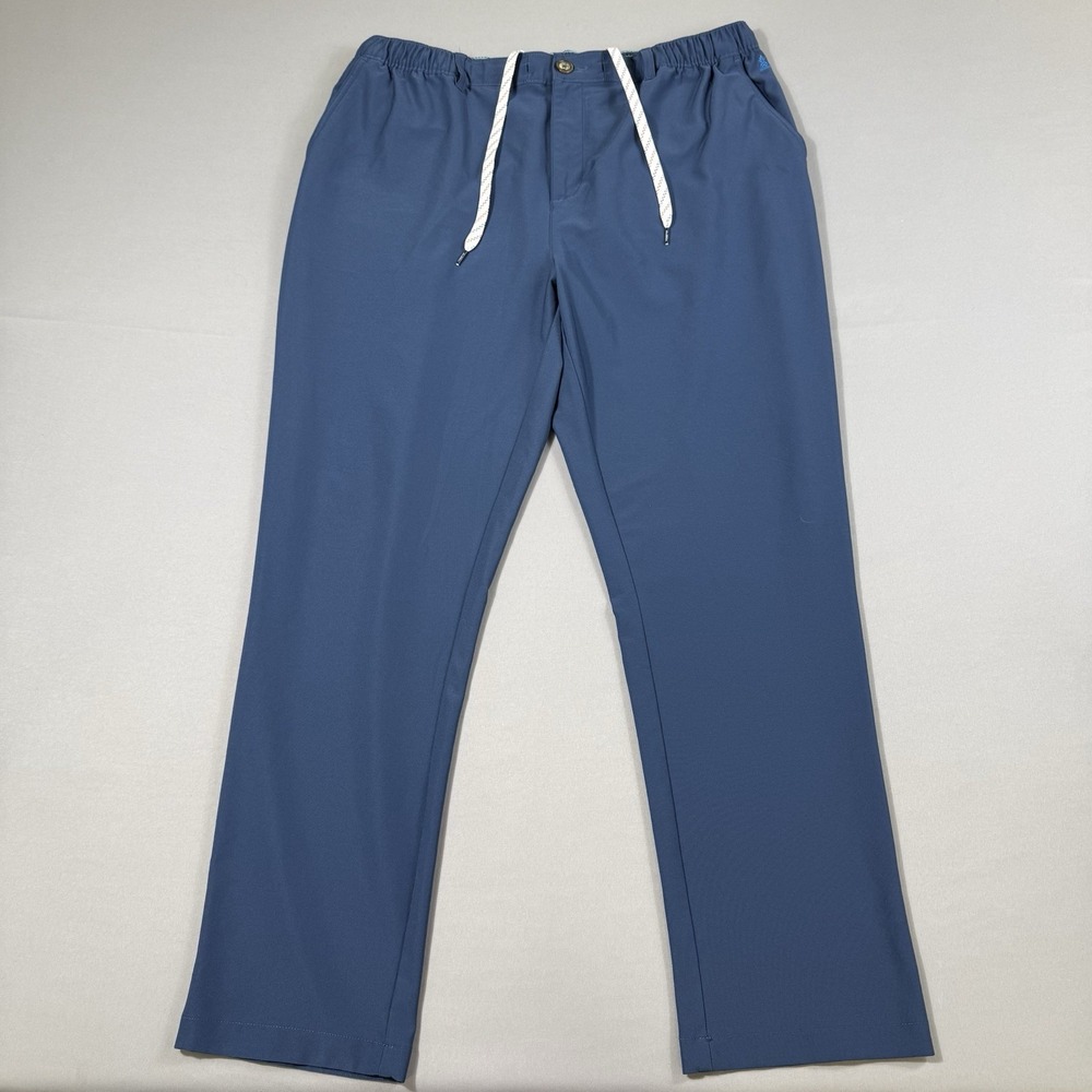 Chubbies‎ Everywhere Performance Pants Mens XXL Blue Drawstrings Stretch Beach